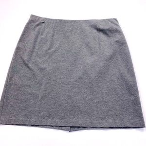 J. Jill Gray Stretch Aline Skirt Size Large